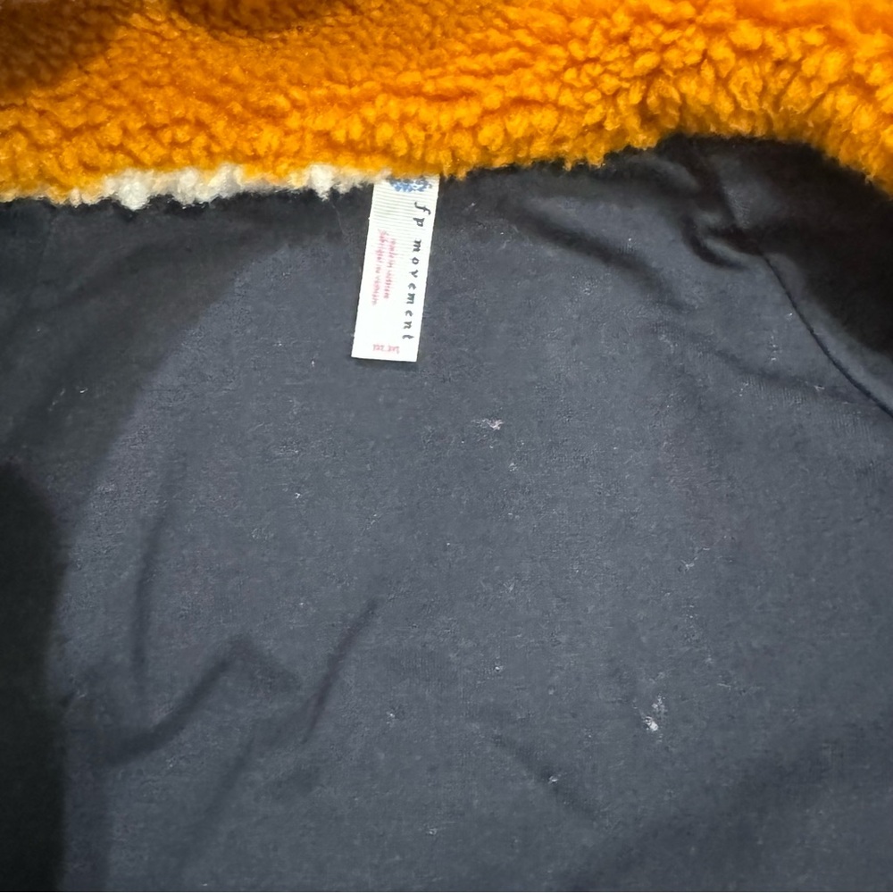 Free People FP Movement Rocky Ridge Jacket Assorted Shearling Teddy Coat - Picture 7 of 9